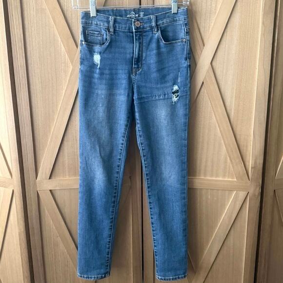 Jordache Girls Size 14 Slim Adjustable Waist Skinny Jeans - Picture 1 of 9